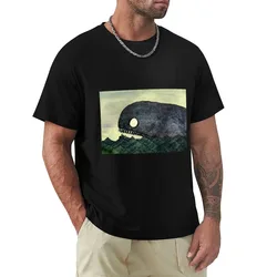 Monstrous Whale T-Shirt Comfortable Basic Crew Neck Tee