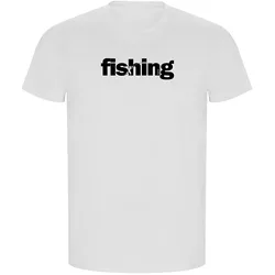 Word Fishing Eco Short Sleeve T-shirt White 3XL Men
