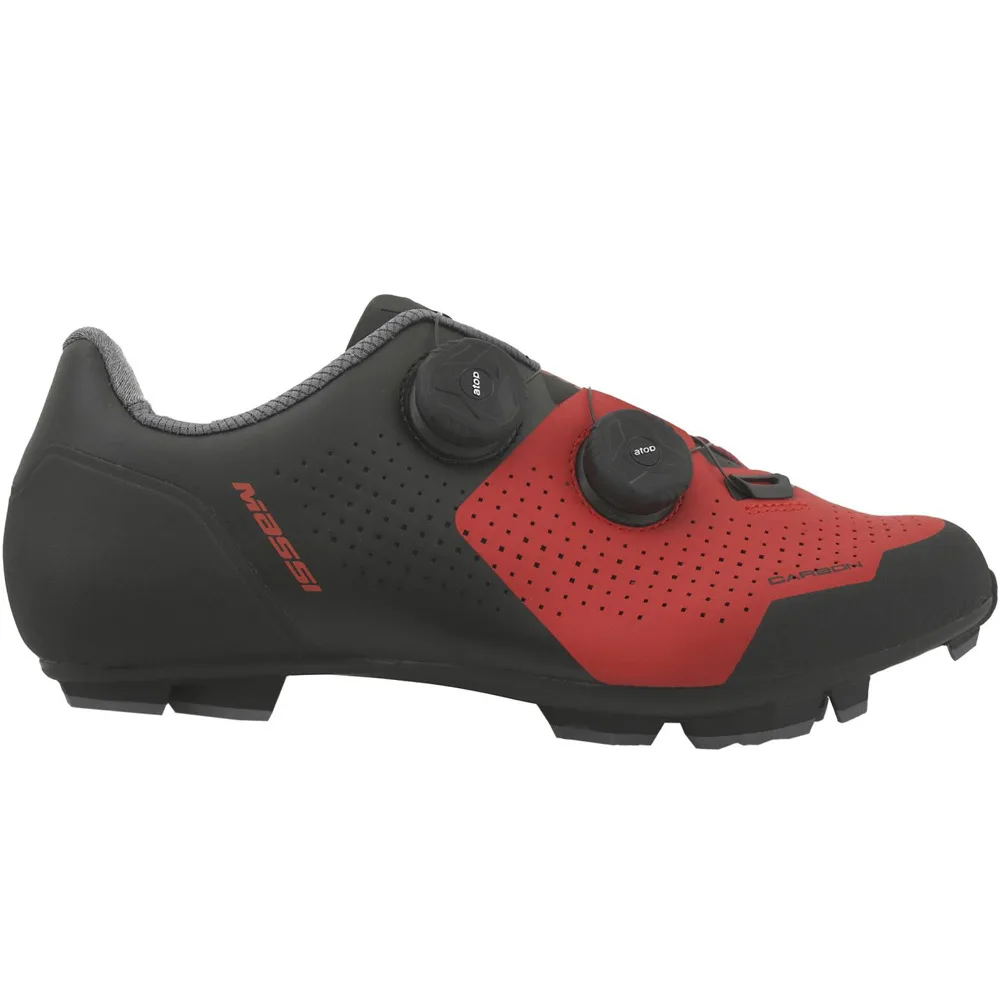 Proteam carbon zapatillas mtb Rojo (41) - Massi - FashionsVida