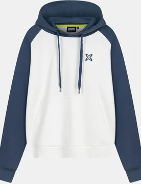 Sudadera de casual de hombre essentials hoodie bicolor navy - Munich - FashionsVida