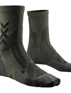 Calzini Hike Discover Dark Sage / Black EU 39-41 - X-SOCKS - FashionsVida