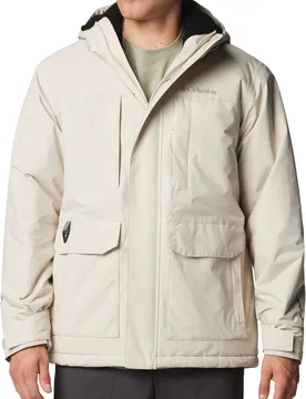 Blouson doublé sherpa - Landroamer™ Sherpa Lined Jacket Dark Stone - Taille L - Beige - Columbia - FashionsVida