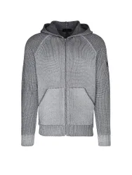 Strickjacke grau S Herren