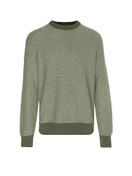 Pullover H-LOFRANCO dunkelgrün L Herren