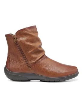 Whisper Women's Wide Fit Leather Boot - - Size: 7.5 - Hotter - FashionsVida