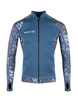 Rash Guard Manches Longues Zippé Atoll Seaweed M - Beuchat - FashionsVida