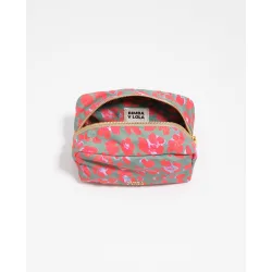 Neceser pequeño con estampado animal print