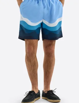 Penrose Mens 7" Swim Short - Nautica - FashionsVida