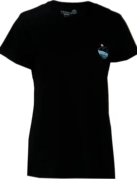 Emly camiseta montaña manga corta mujer Negro (XL) - Ternua - FashionsVida