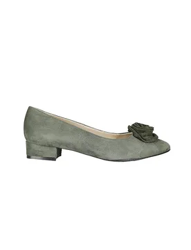 Trachtenschuhe - Ballerina grün 37 damen - DIRNDL & BUA - FashionsVida