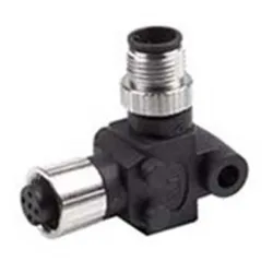 ° Elbow Connector For Nmea 2000 Network 5 Units Black / Silver One Size unisex
