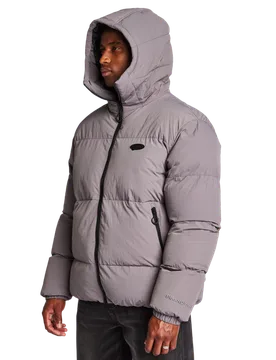 Romero Puffer Herren Jacken - Grau - Größe M - Nylon Grey M - Street Cartel - FashionsVida