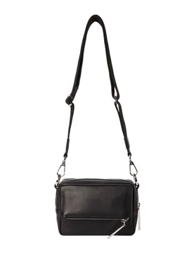 Leather Mini Cross Body Bag Black female - Whistles - FashionsVida