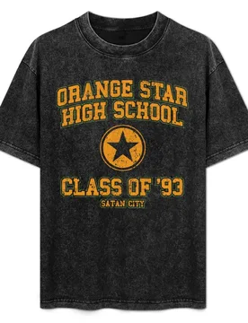 Orange Star High School Class of 93 T-Shirt Festival Casual Short Sleeve - Aliexpress - FashionsVida
