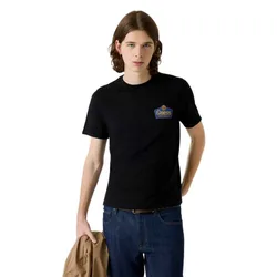 Jeans Maglietta A Maniche Corte Royal Slim Fit Jet Black A996 2XL