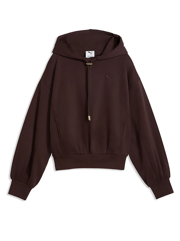 Damen Hoodie Her Relaxed marrone M - Puma - FashionsVida