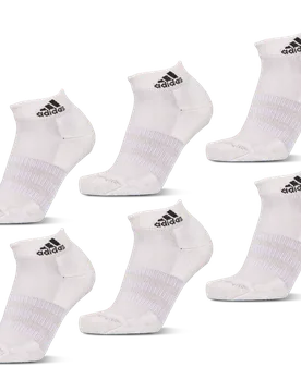 Sportswear Unisex Socks - White - Size 6.5-8 - Cotton - White - Size: 6.5-8 - Adidas - FashionsVida