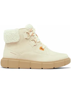 Bottines imperméables et isolantes - Explorer III Nw Lace WP W Honey White Sea Salt en Cuir - Taille 38 - Beige - Sorel - FashionsVida