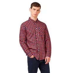 Camicia A Maniche Lunghe 68080 Red XL