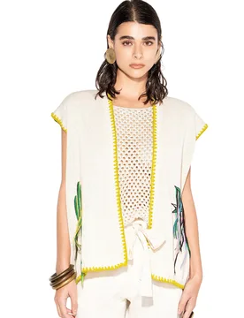 CARDIGAN Donna Akep SMANICATO - AKEP - FashionsVida