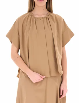 Blusa in cotone CAMMELLO 42 - WEEKEND MAX MARA - FashionsVida