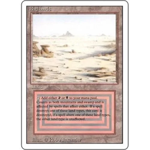 Badlands Revised (3rd Edition) - Magic: The Gathering - FashionsVida