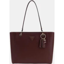 Bolso tote con doble asa y colgante decorativo