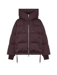Daunenjacke HEKA dunkelrot 38 damen