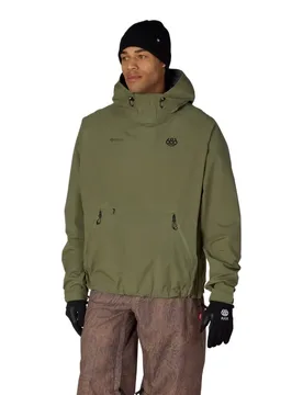 Veste Softshell Windstopper® Hoody By Gore-tex® Labs Fatigue Green S - 686 - FashionsVida