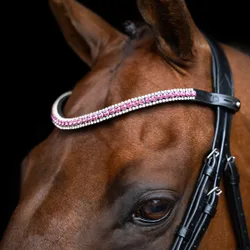 Stirnband IRH BEADS multi pink Pony