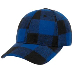 Lumbercheck Cap by - black-blue - Size: One Size