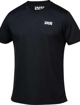 Maglia Moto Casual TEAM ACTIVE Nera taglia M - iXS - FashionsVida