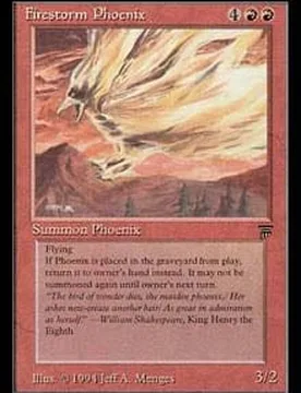 Firestorm Phoenix Legends - Magic: The Gathering - FashionsVida
