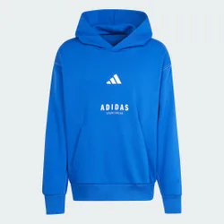 ALL SZN Fleece Graphic Hoodie L Royal Blue / Off White