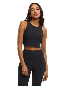 T-shirt Sans Manches Sports Rib Black L - Urban classics - FashionsVida