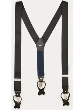Tirantes elásticos azul marino liso - Hackett - FashionsVida
