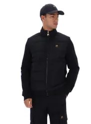 Black Jerry Full Zip Padded Jacket - XS