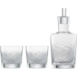 Set de 2 vasos whisky y botella con tapón Bar Premium nº2