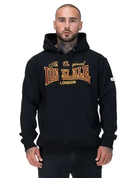 Sweat à Capuche Prestolee Black / Yellow / Oxblood L - Lonsdale - FashionsVida