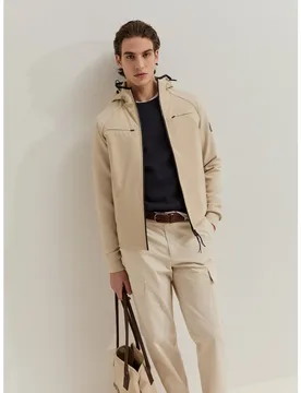 Chaqueta de hombre con capucha - Lion of Porches - FashionsVida