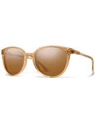 Lunettes de soleil polarisées - Cheetah Champagne Crystal ChromaPop Polarized Brown - Or