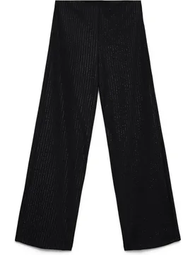 Pantalón largo de mujer con brillos - Vero Moda - FashionsVida