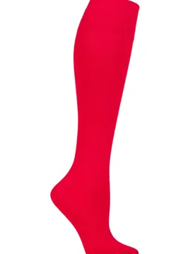 Mens and Women's 1 Pair Milk Compression Massage Socks Red S - Red - Size: Small - Atom - FashionsVida