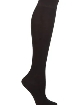 Women's 1 Pair No 1 85% Cashmere Knee High Socks Black 7-8 Ladies - Black - Size: Small - Falke - FashionsVida