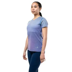 Tech Golden Hour Short Sleeve T-shirt Classicbluerefraction 40 Women