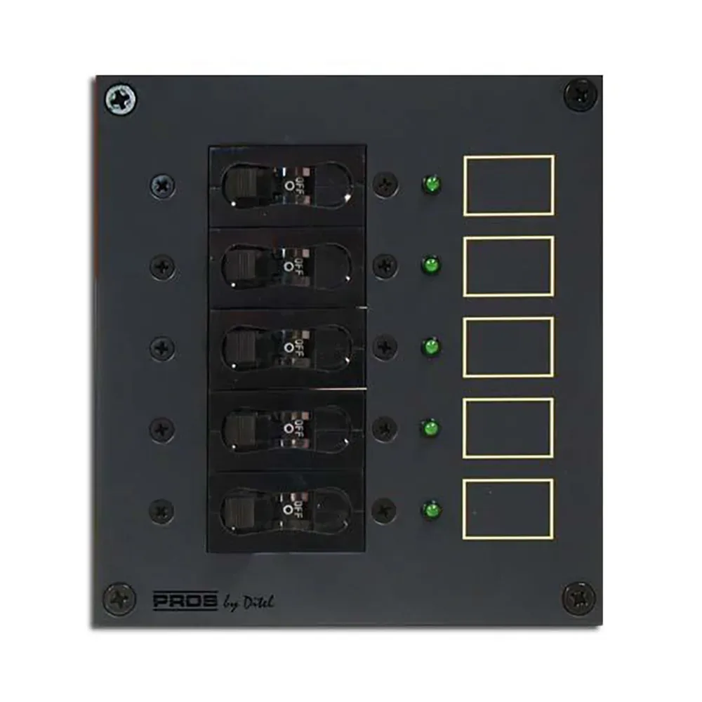 Dc Module For 5 Circuit Breakers 1 Pole Lever Grey One Size unisex - pros - FashionsVida