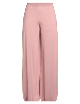 Pantalones Mujer Rosa antiguo 38 Mujer - Fedeli - FashionsVida