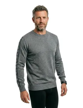 Sweat-shirt Icono Street Gray Black 2XL - Joma - FashionsVida