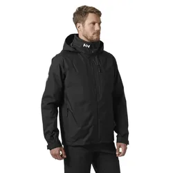 Crew Hooded Midlayer 2 Jacket Black 2XL Men