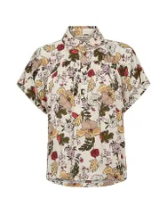 Blusa MMWINIEFLOWWI crema L